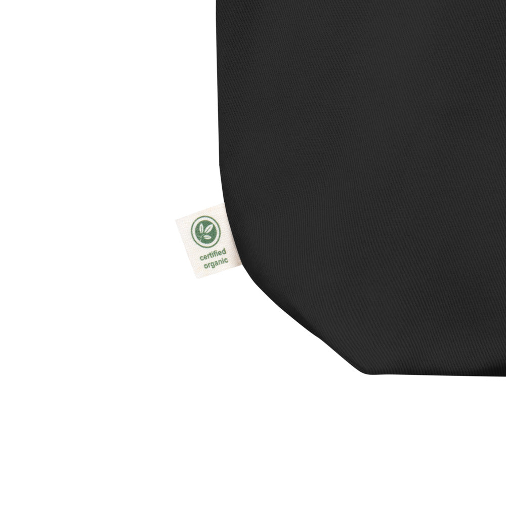 RAREPEPE by Mike — Rare Pepes Series 1 Card 1 — on a black tote bag, Product details Product details