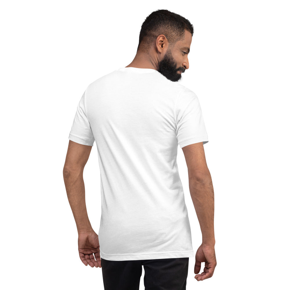 "Shit, I Need Some XCP" Unisex t-shirt — White, Men's 4 Back