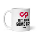"Shit, I Need Some XCP" Mug, 11 oz — 11 oz, Default Handle on Left