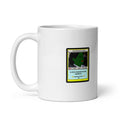 GOXPEPE by Mike — Rare Pepes Series 1 Card 2 — on a mug, 11 oz, Default Handle on Left